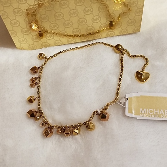 Michael Kors Jewelry - 💛Michael Kors 2 tone nugget bracelet